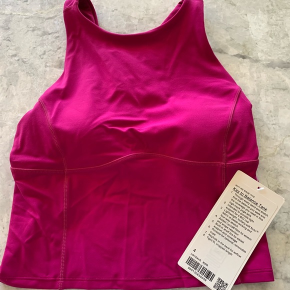 NWT Lululemon Key To Balance Tank - Picture 3 of 4